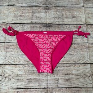 Vineyard Vines Pink Polka Dot Whale String Bikini